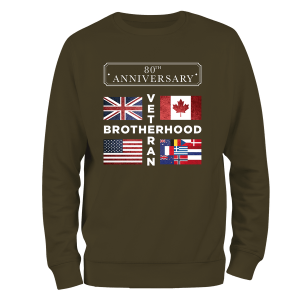 D Day Sweatshirt Brotherhood 80
