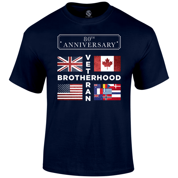 D Day Shirt  Brotherhood 80