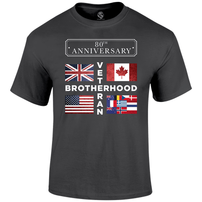 D Day Shirt  Brotherhood 80