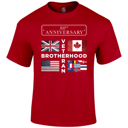 D Day Shirt  Brotherhood 80