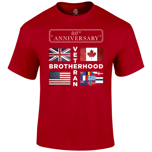 D Day Shirt  Brotherhood 80