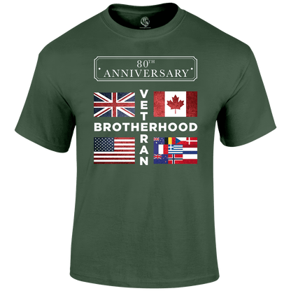 D Day Shirt  Brotherhood 80