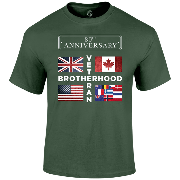 D Day Shirt  Brotherhood 80
