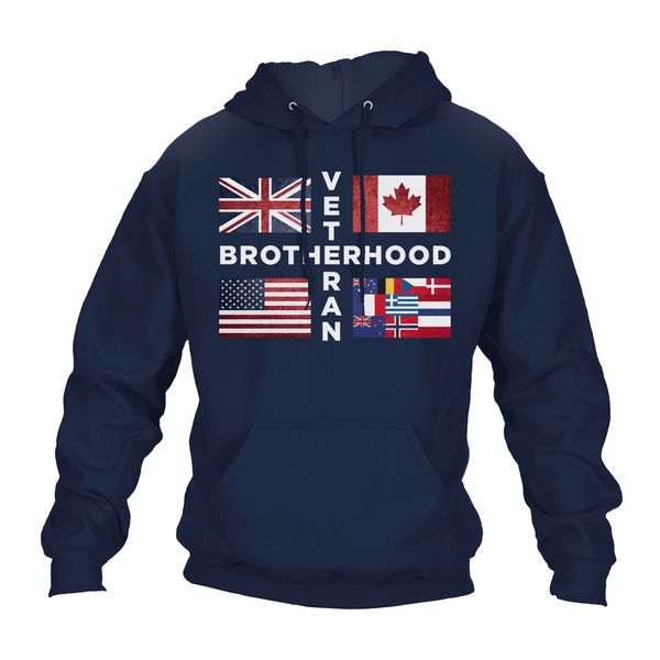 Remembrance Day Hoodie D Day Brotherhood
