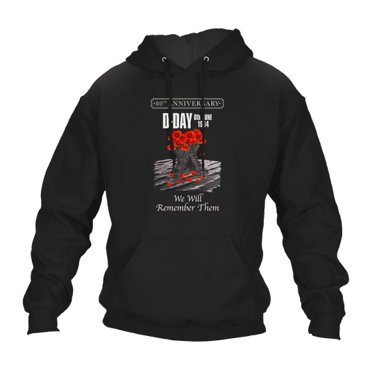 D Day Hoodie Poppy Boots 80