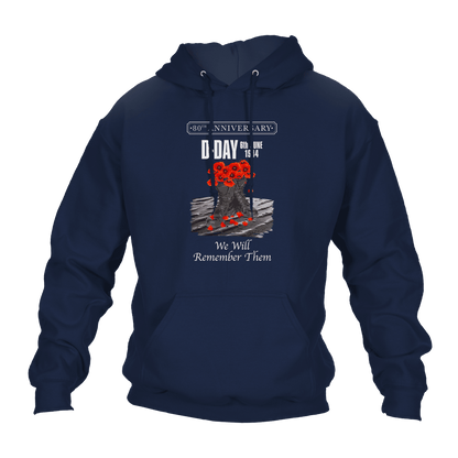 D Day Hoodie Poppy Boots 80