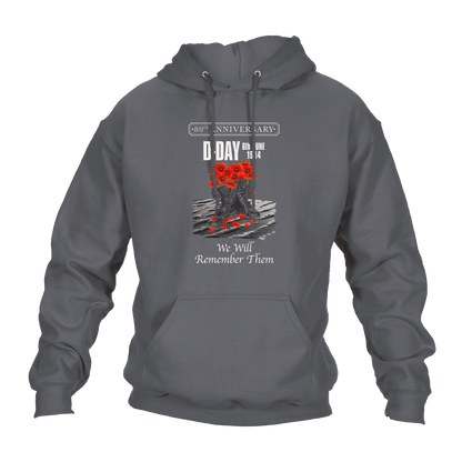 D Day Hoodie Poppy Boots 80