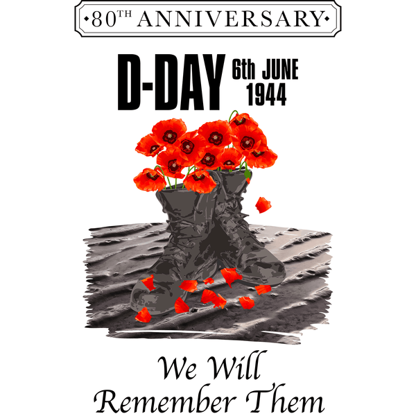 D Day Poppy Boots 80 Jumbo Mug