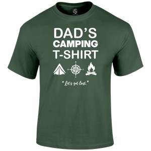 Dad's Camping T Shirt