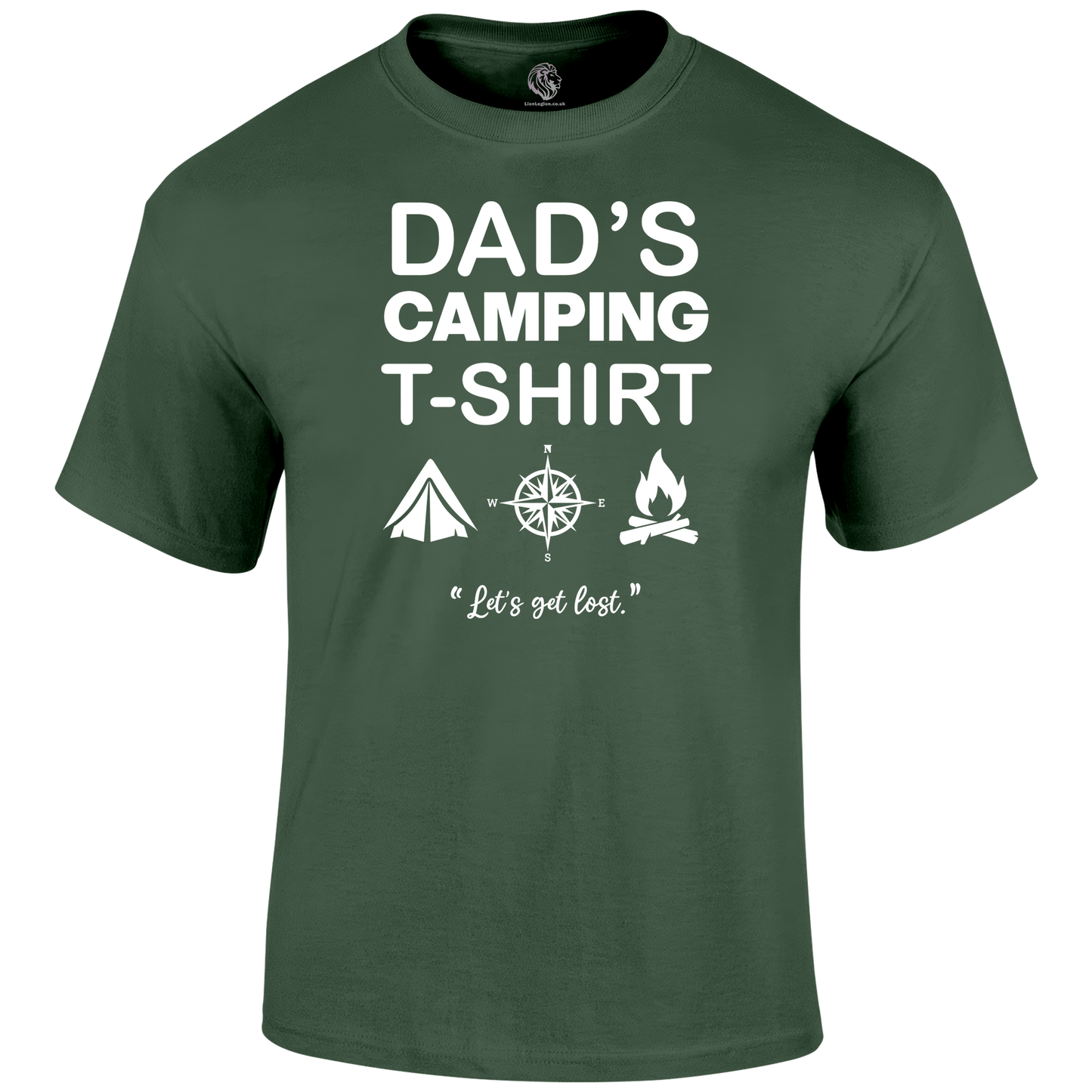 Dad's Camping T Shirt