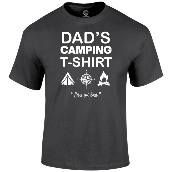 Dad's Camping T Shirt