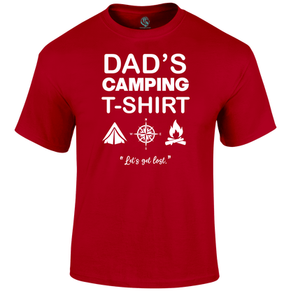 Dad's Camping T Shirt