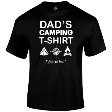 Dad's Camping T Shirt