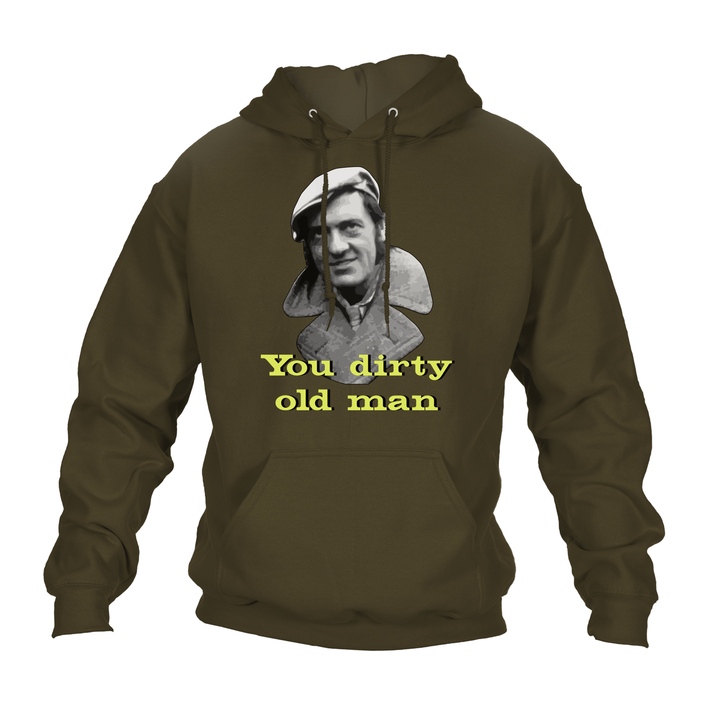 Funny Hoodie Dirty Old Man