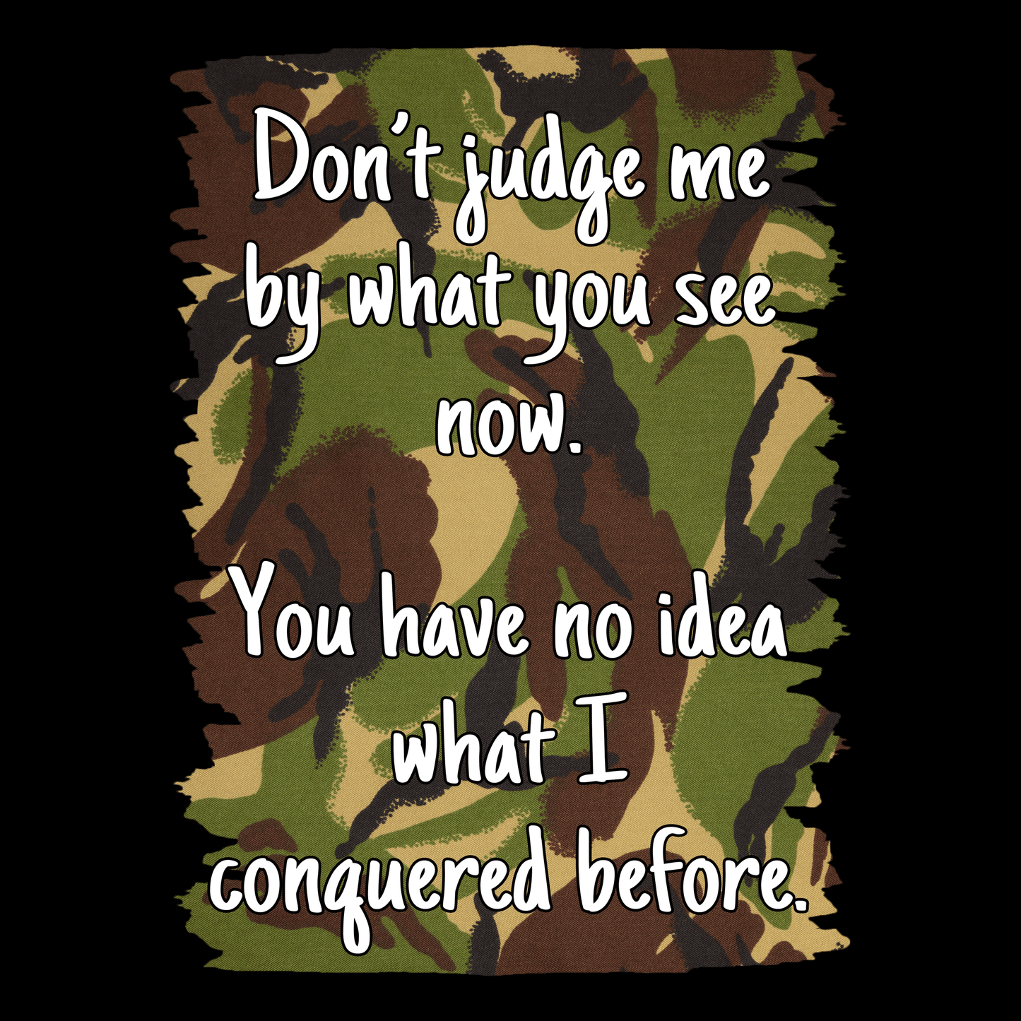 Don't Judge Me (DPM) T Shirt