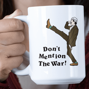Don't Mention The War Jumbo Mug