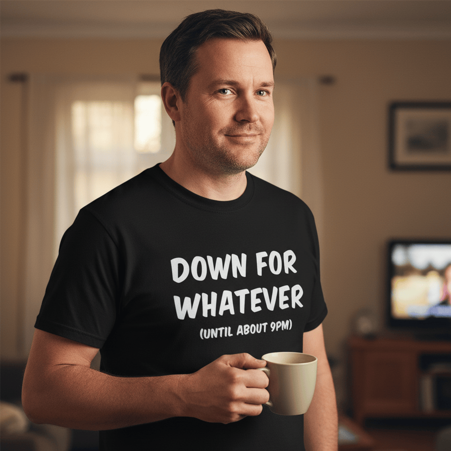 Down For Whatever Funny T Shirt by Lion Legion 