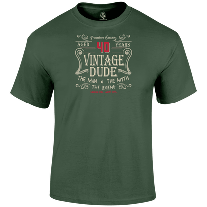 Dude 40 T Shirt