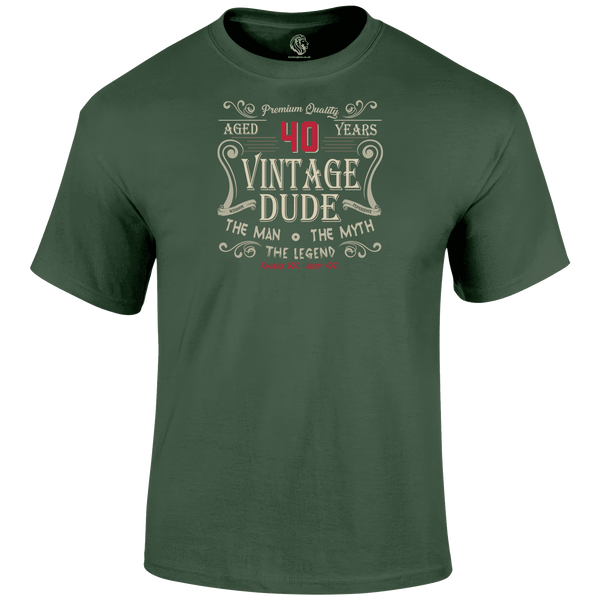 Dude 40 T Shirt