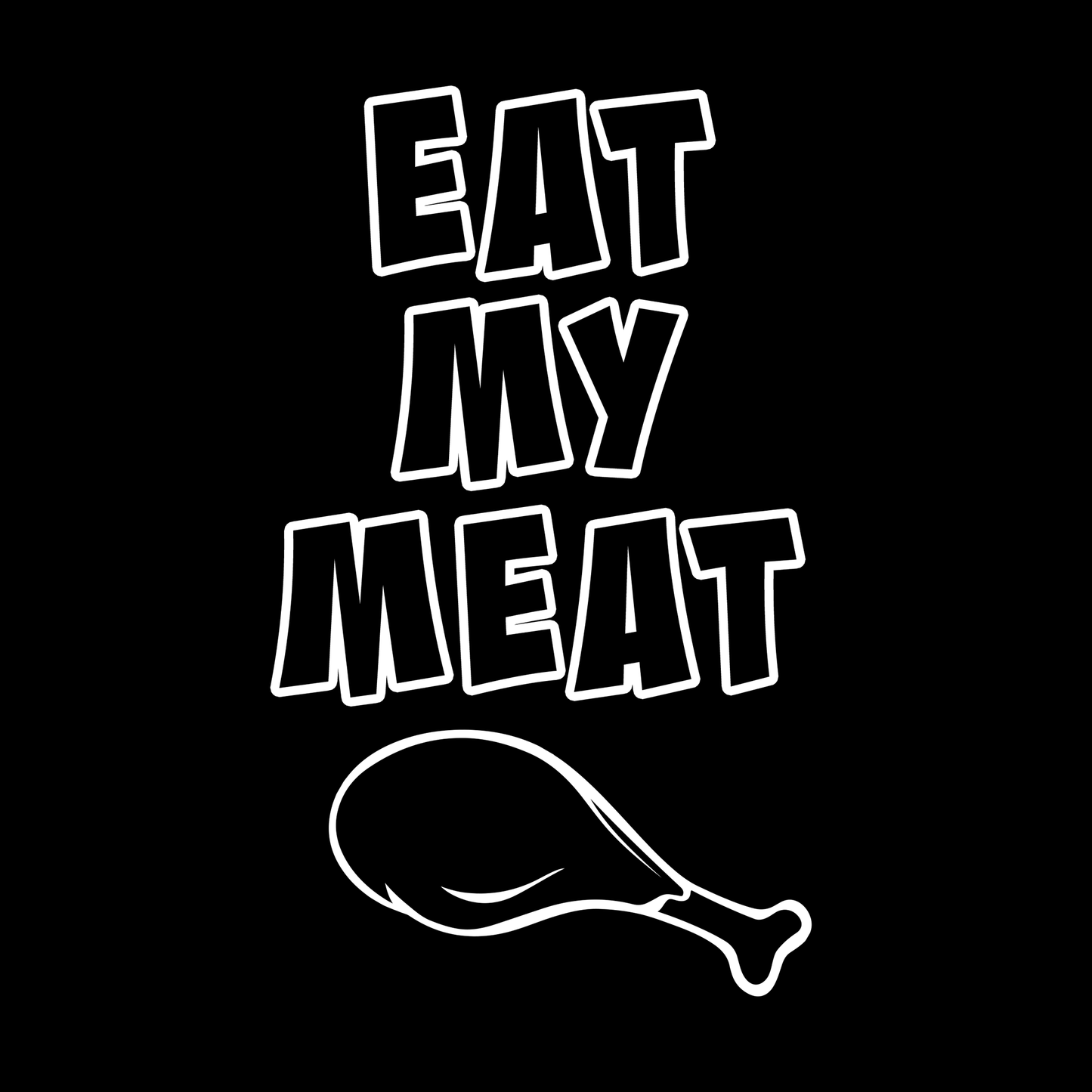 Funny Apron Eat My Meat Premier Cotton