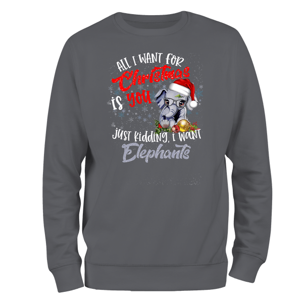 Elephant Christmas Jumper