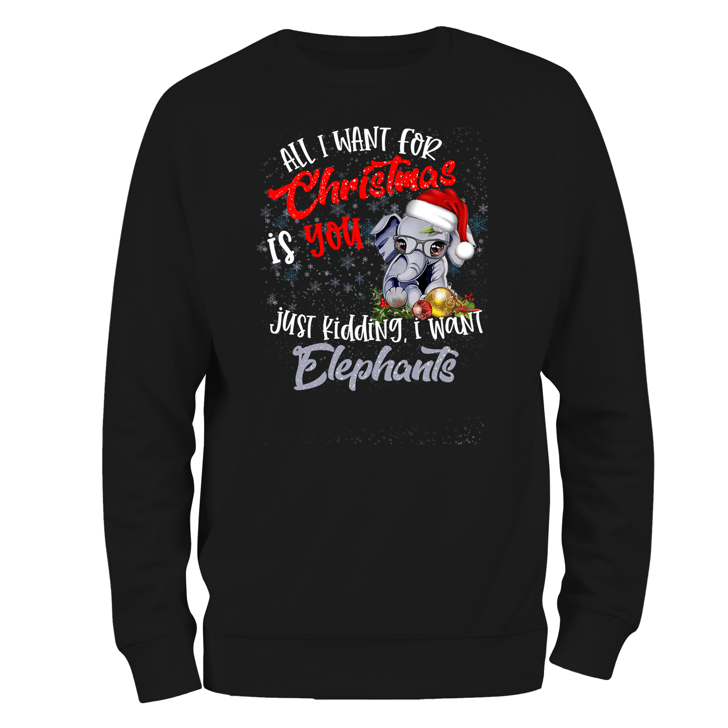 Elephant Christmas Jumper