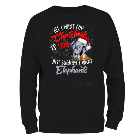 Elephant Christmas Jumper