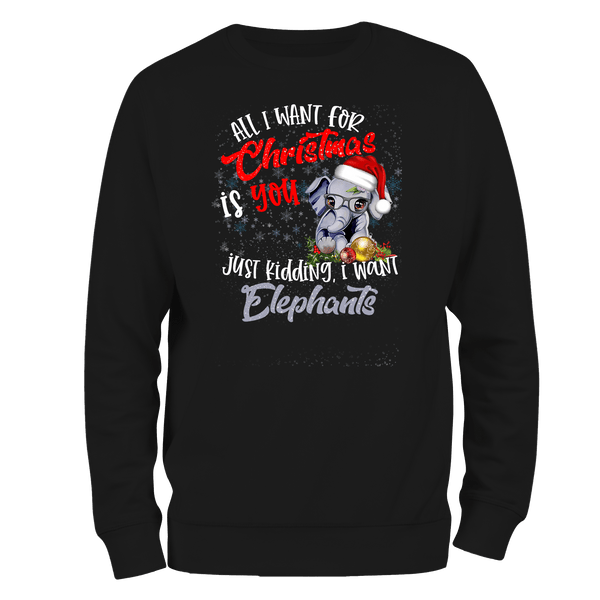 Elephant Christmas Jumper