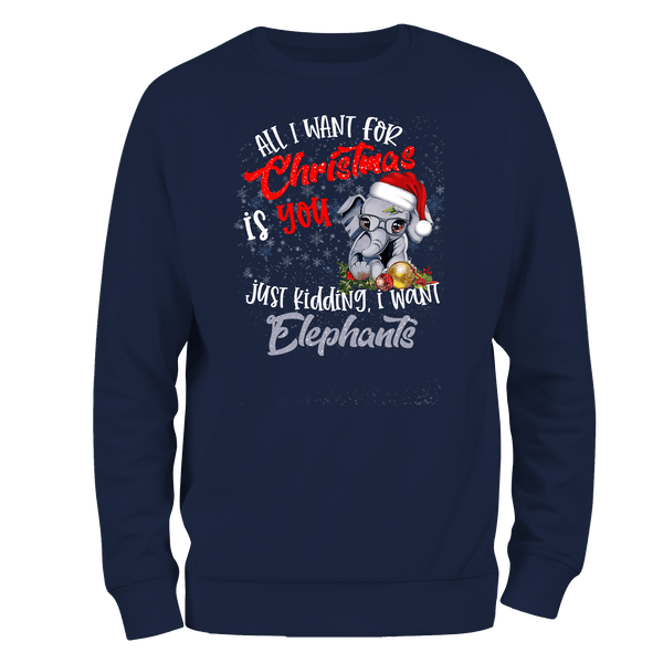 Elephant Christmas Jumper