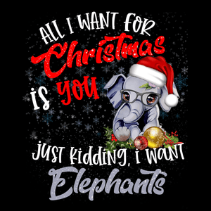 Elephant Christmas Jumper