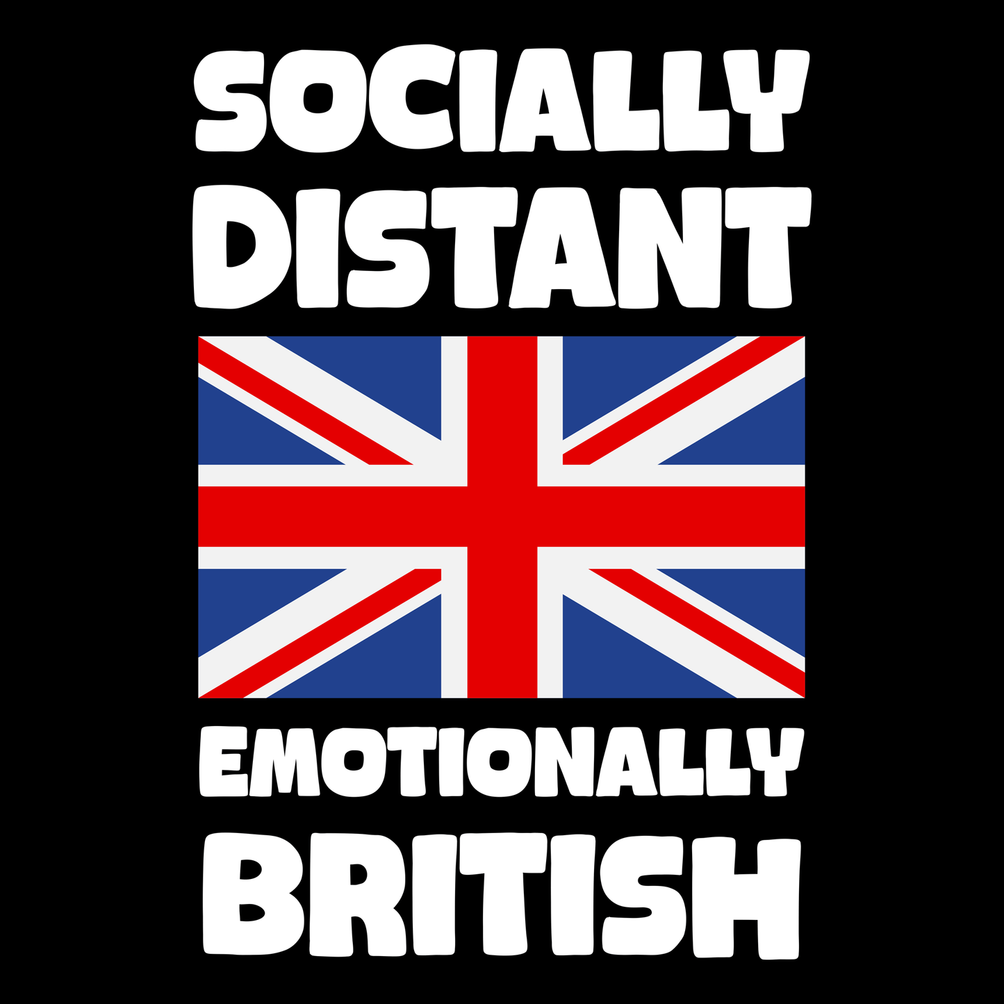 Emotionally British Patriotic T Shirt by Lion Legion 