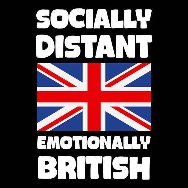 Emotionally British Patriotic T Shirt by Lion Legion 