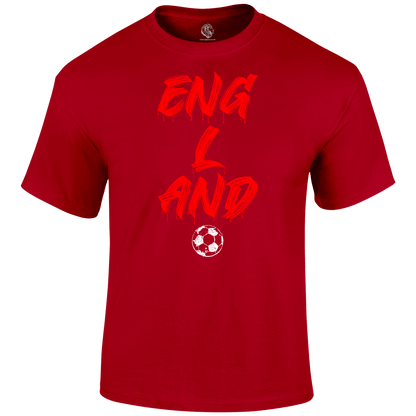Funny Football T Shirts - England Fan T Shirt