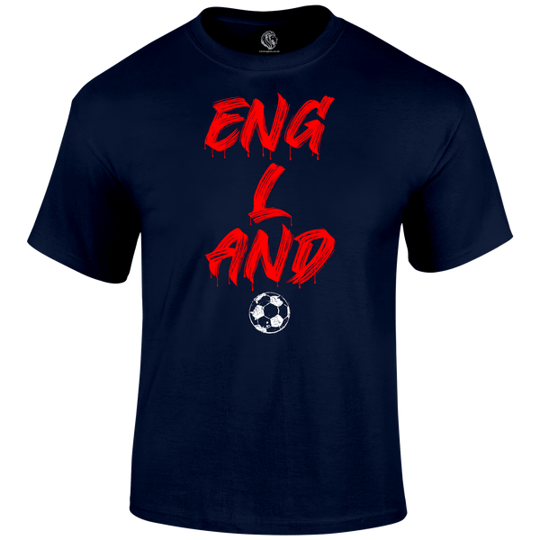 Funny Football T Shirts - England Fan T Shirt