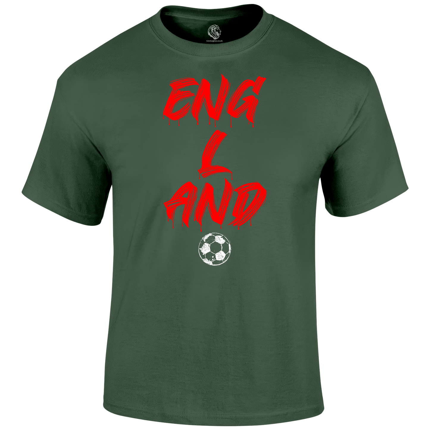 Funny Football T Shirts - England Fan T Shirt