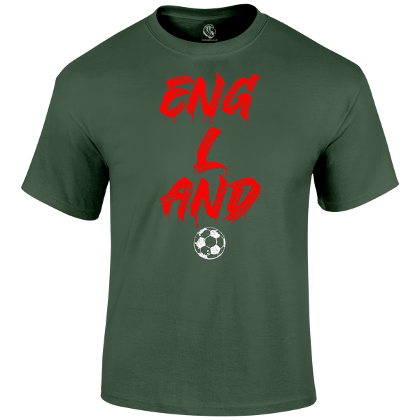 Funny Football T Shirts - England Fan T Shirt