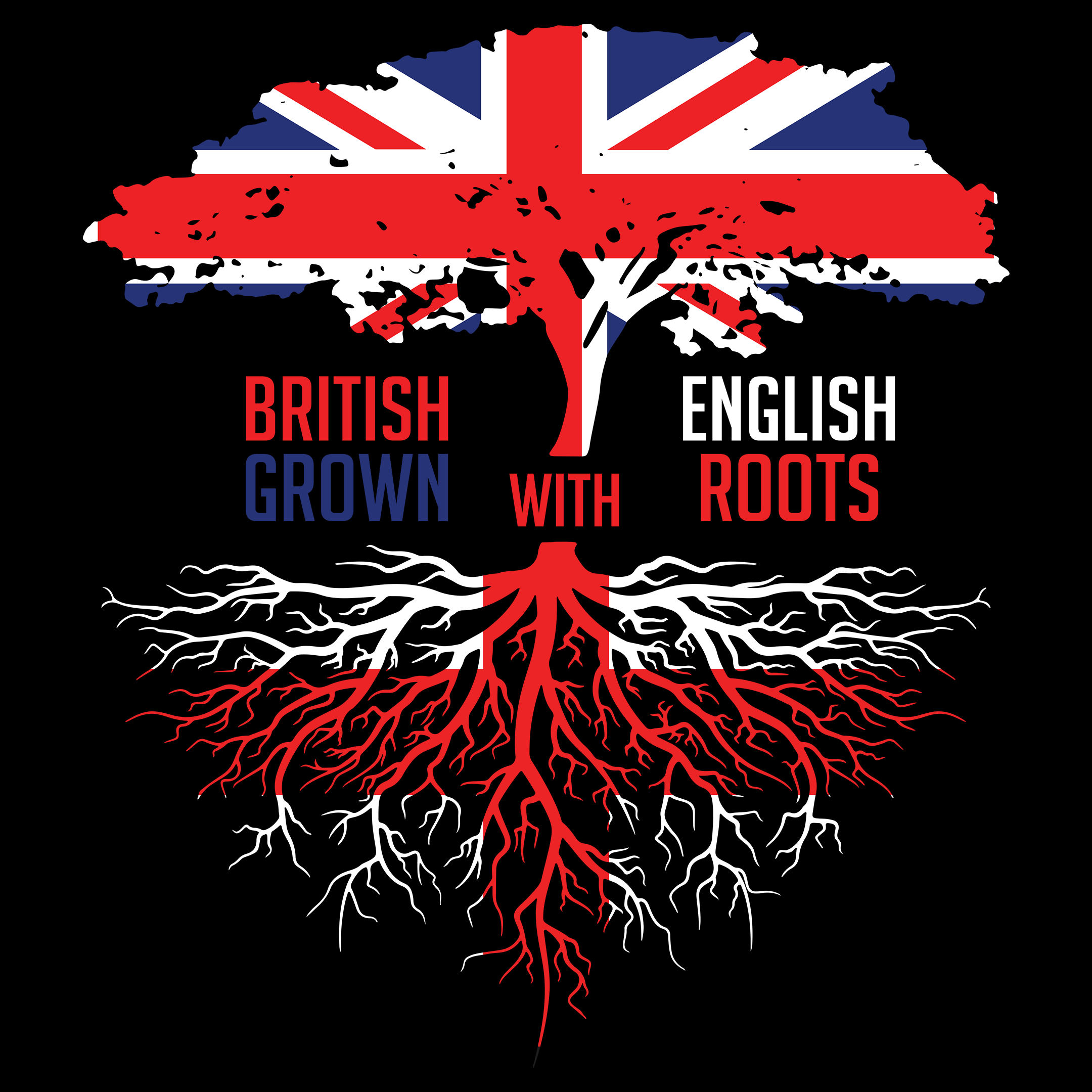 English Roots T-Shirt | British Grown Pride