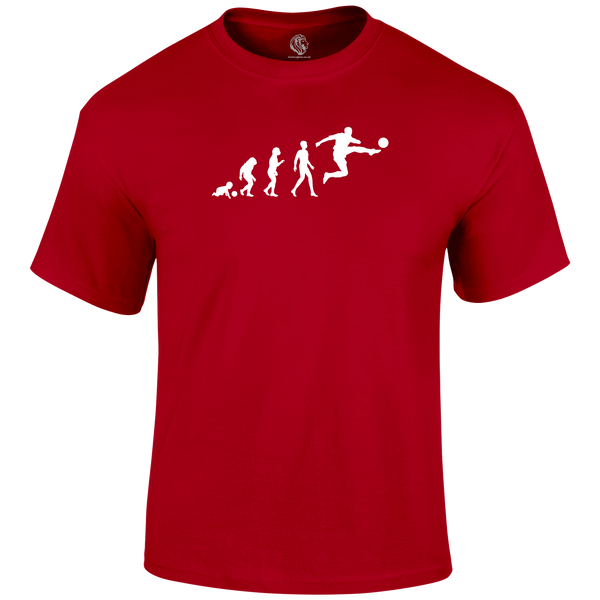 Evolution Of Football T Shirt