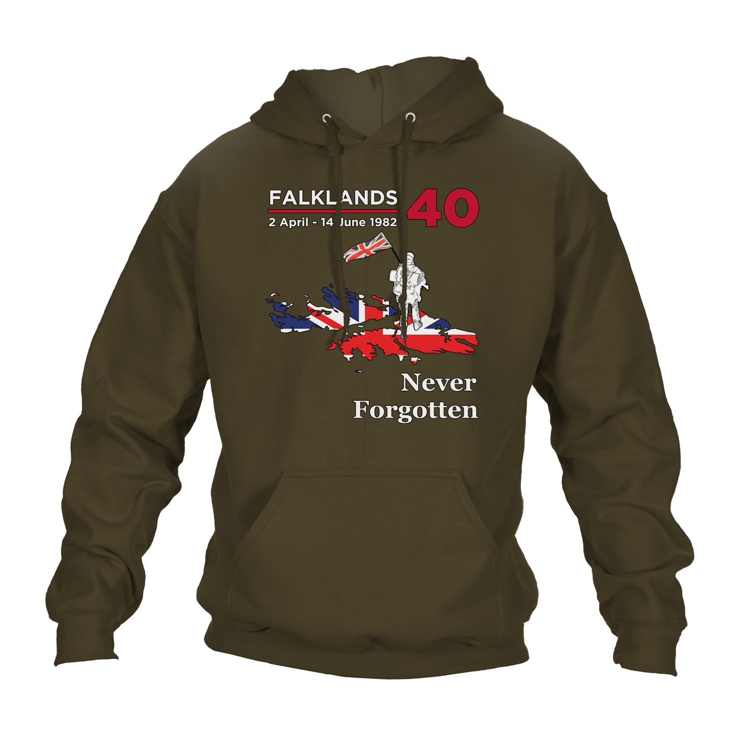 Falklands 40 Yomp Hoodie