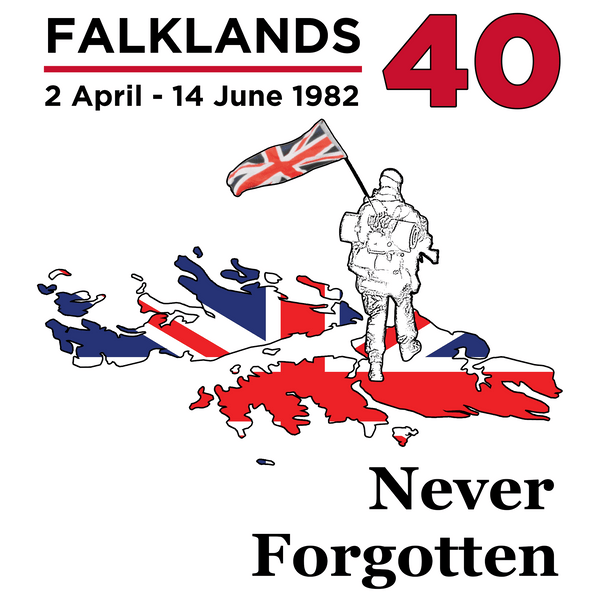Falklands 40 Yomp Jumbo Mug