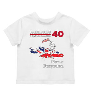 Falklands 40 Yomp Kids T Shirt - SALE