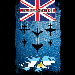 Falklands Aircraft Legends Hoodie - SALE