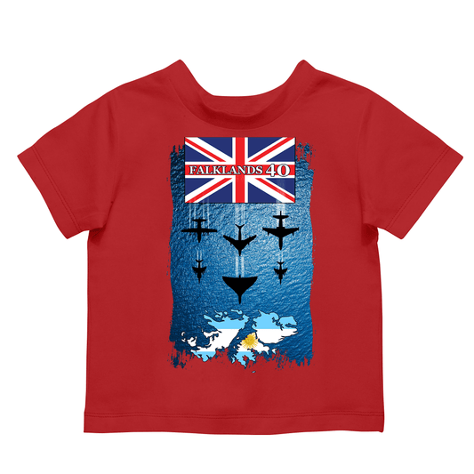 Falklands Aircraft Legends Kids T Shirt