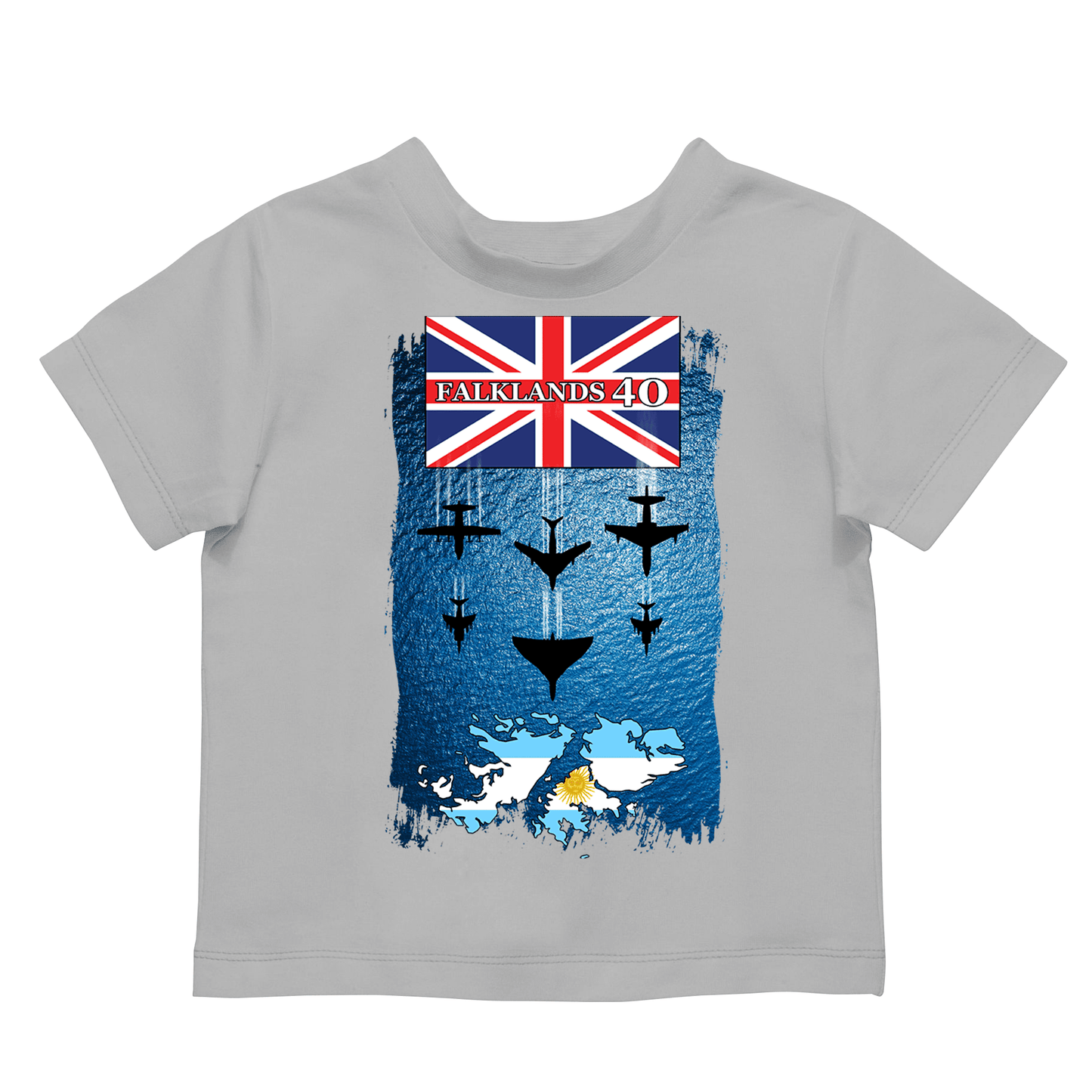 Falklands Aircraft Legends Kids T Shirt