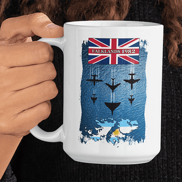 Falklands Aviation Legends Jumbo Mug
