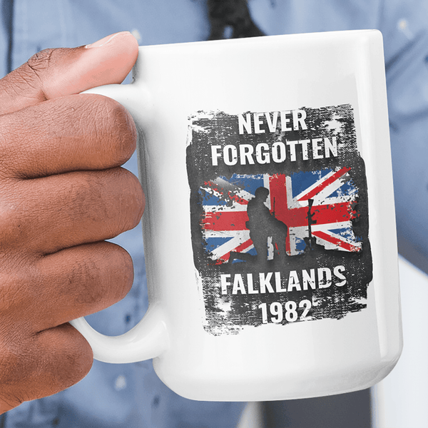 Falklands Never Forgotten Jumbo Mug