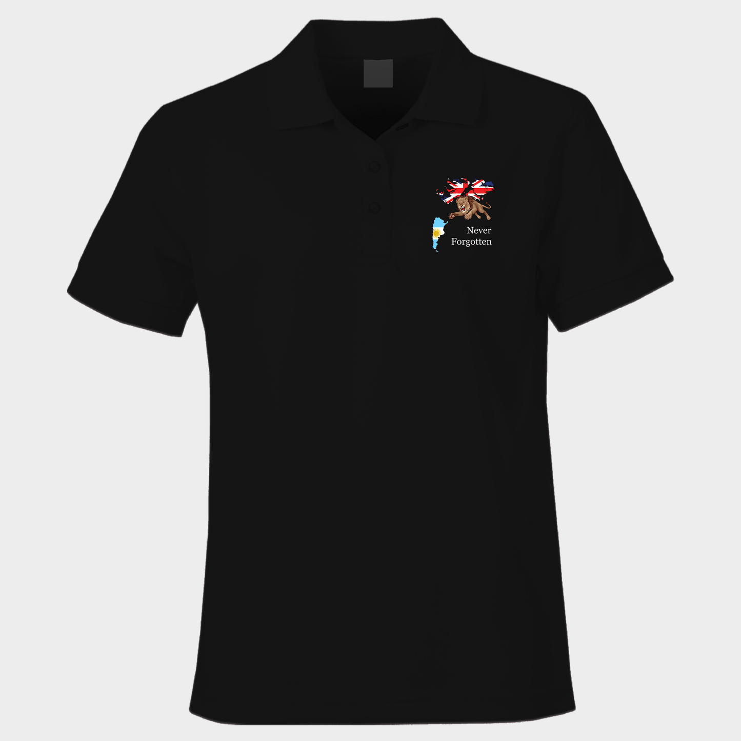 Falklands Roaring Lion Polo Shirt