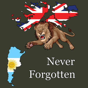 Falklands Roaring Lion Polo Shirt