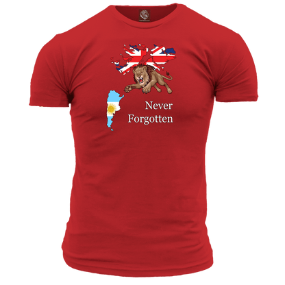 Falklands Roaring Lion T Shirt