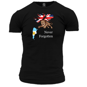 Falklands Roaring Lion T Shirt